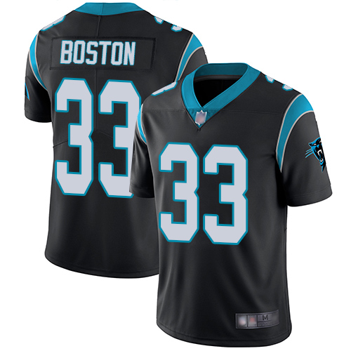 Carolina Panthers Limited Black Youth Tre Boston Home Jersey NFL Football 33 Vapor Untouchable